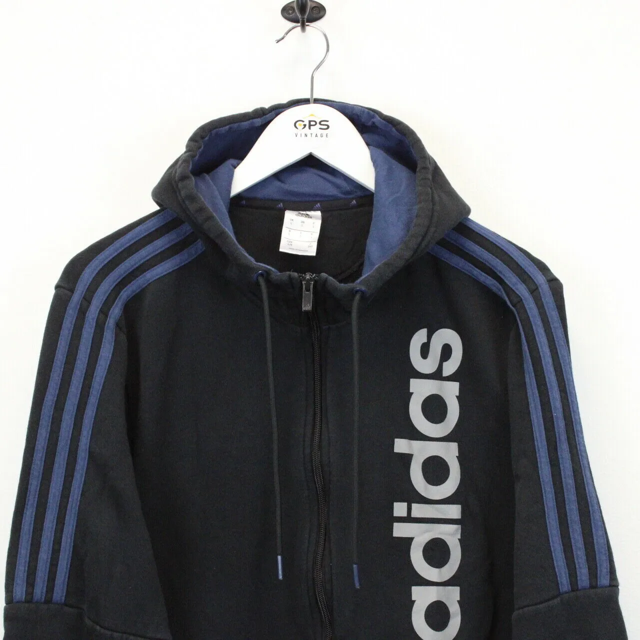 ADIDAS Hoodie Black | Large