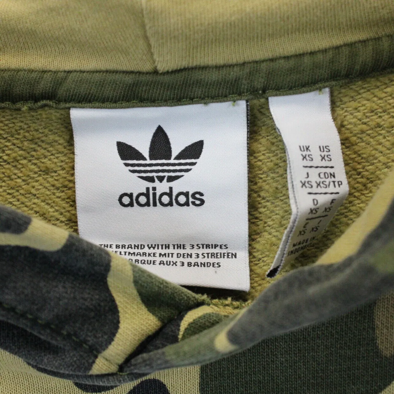 ADIDAS Hoodie Green | XS