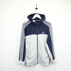 ADIDAS Hoodie Grey | Small