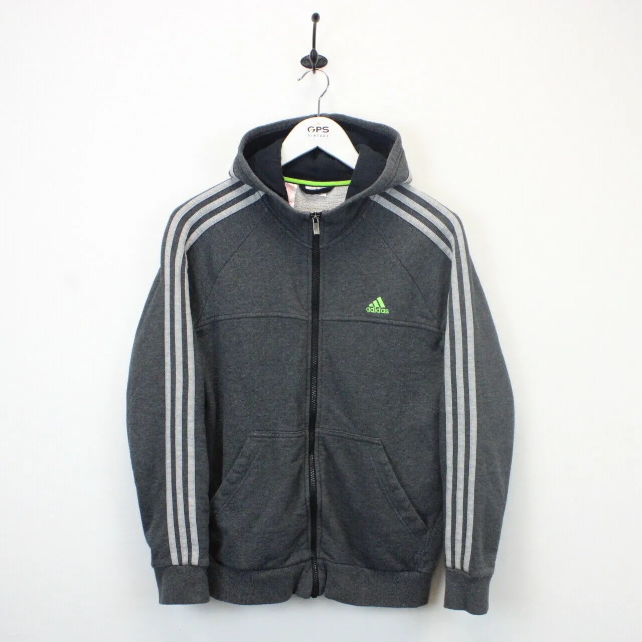 ADIDAS Hoodie Grey | XS