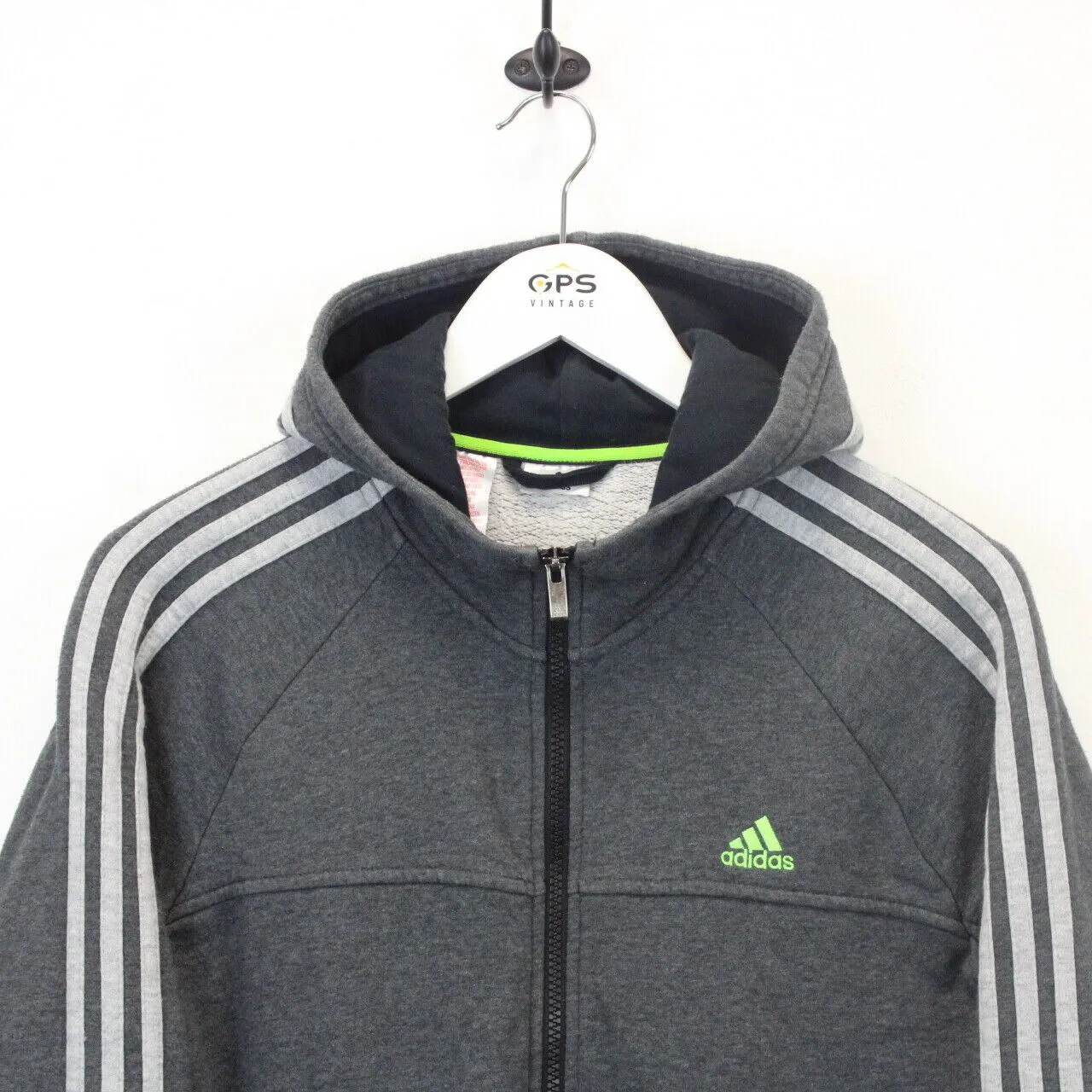 ADIDAS Hoodie Grey | XS