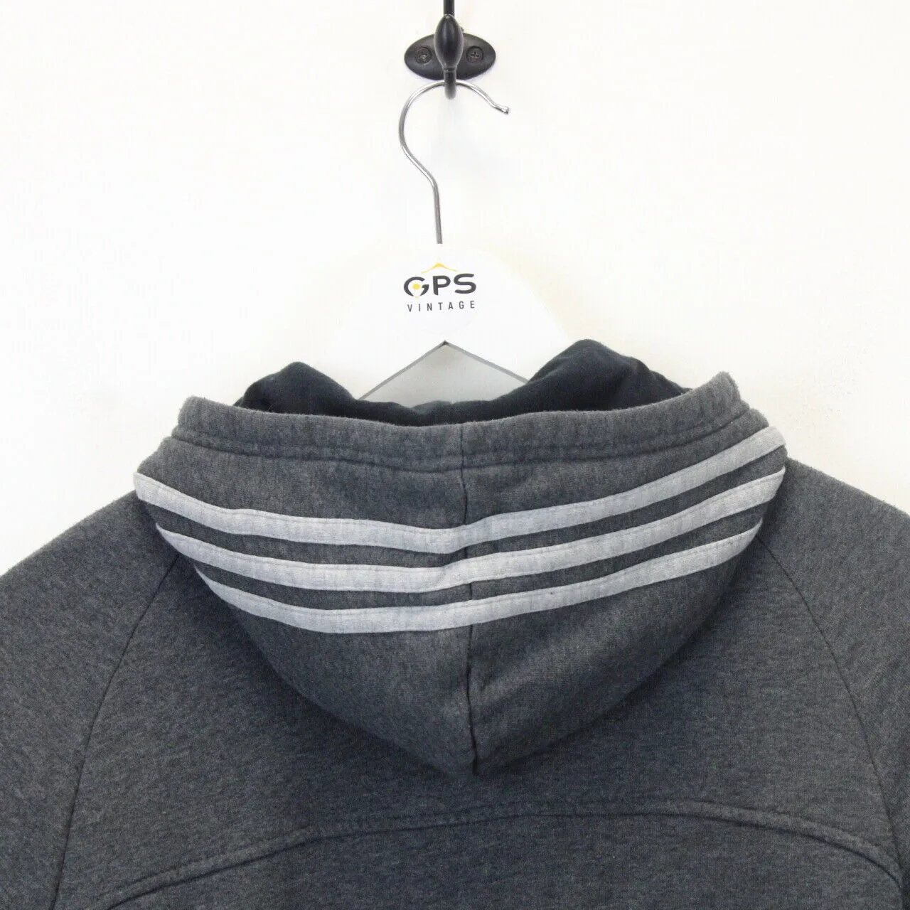 ADIDAS Hoodie Grey | XS