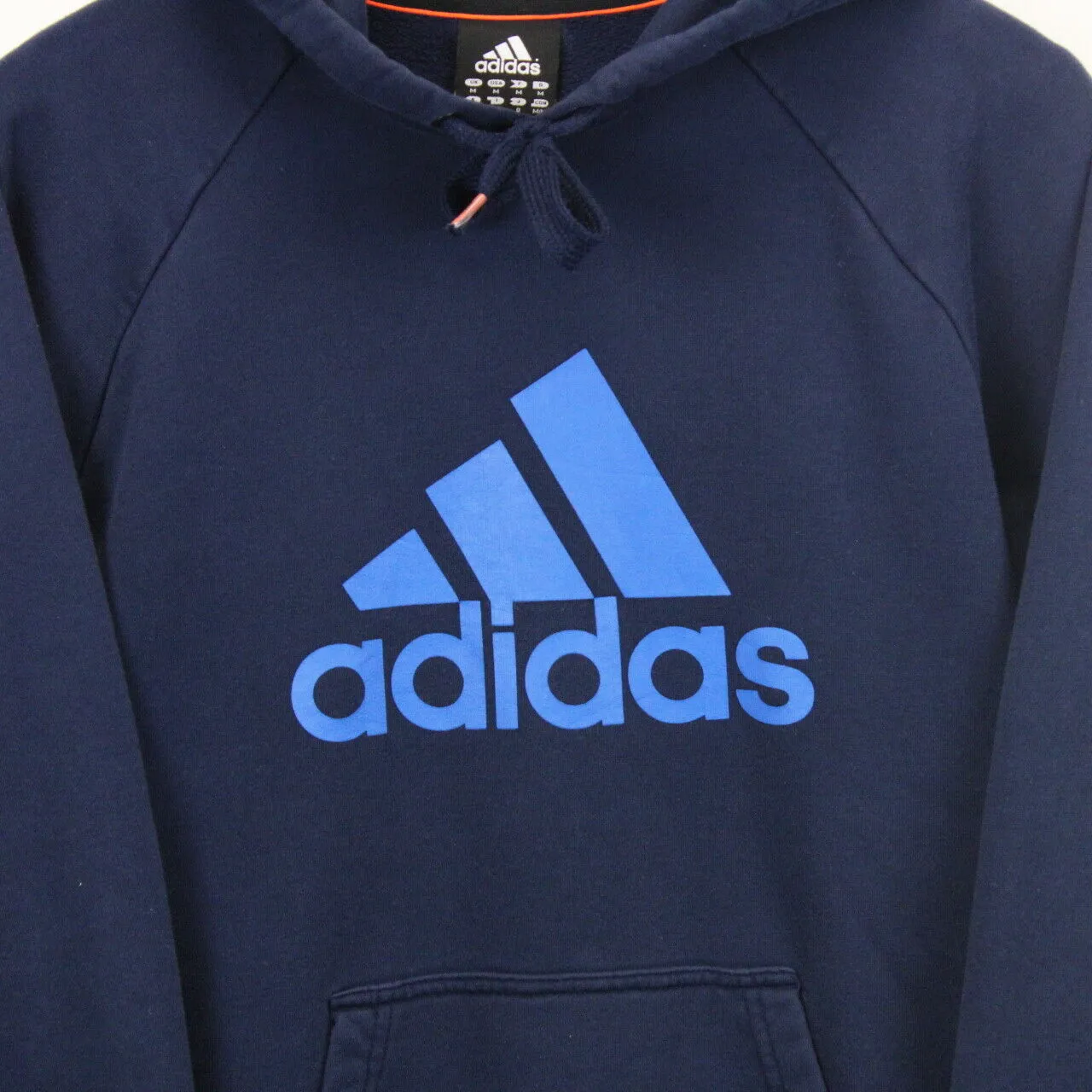 ADIDAS Hoodie Navy Blue | Medium