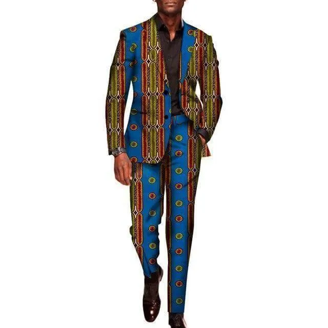 African Elegant Two Piece Suit