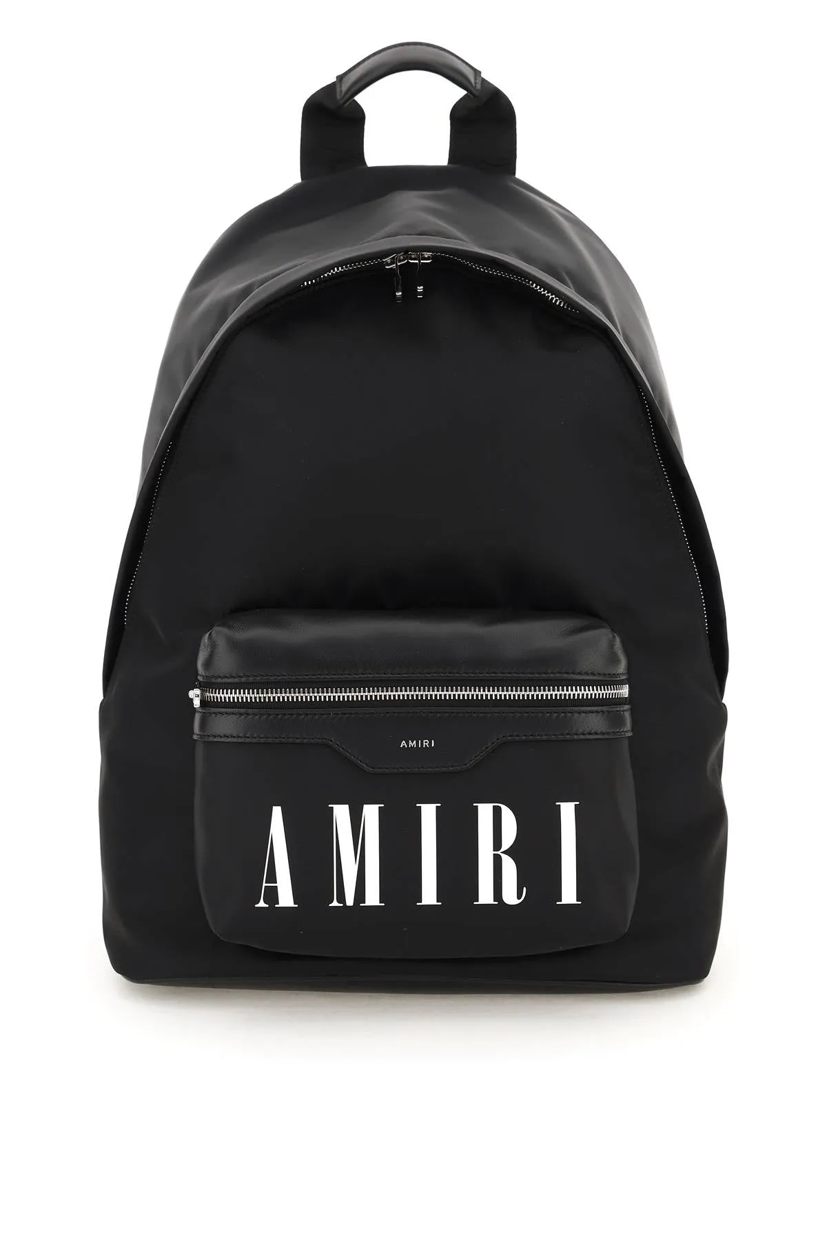 Amiri Logo Print Zipped Backpack