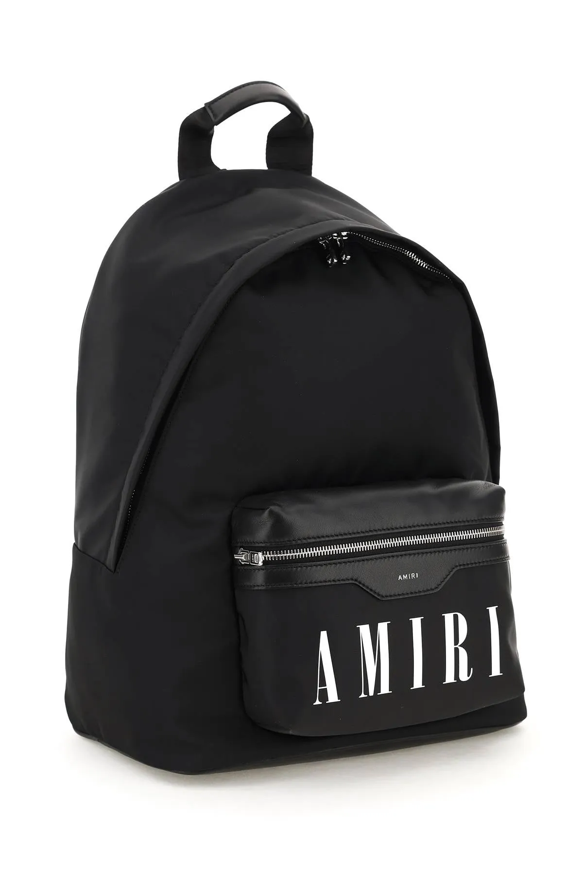 Amiri Logo Print Zipped Backpack