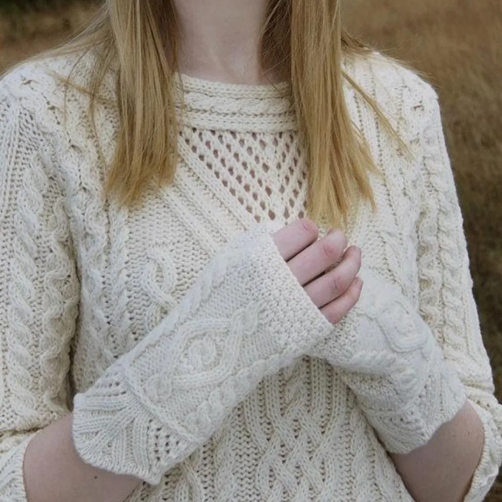 Aran Arm Warmers [ 3 Colors ]