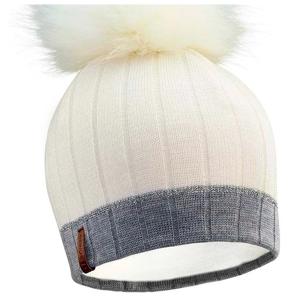 Beanies Ledrapo ---Céleste Cremy White Light Grey