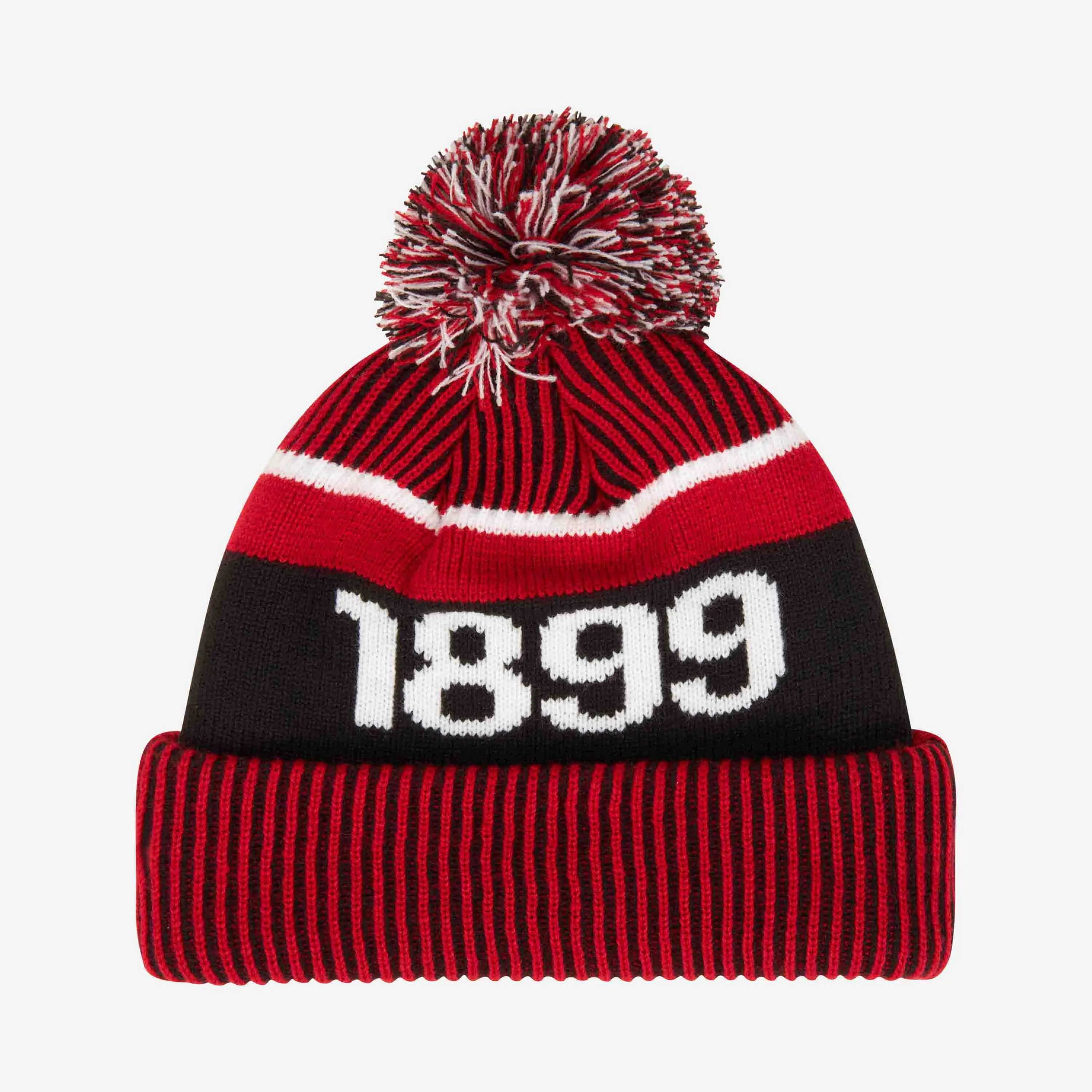 BERRETTO CON POMPOM NEW ERA X AC MILAN CON LOGO