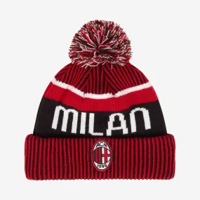 BERRETTO CON POMPOM NEW ERA X AC MILAN CON LOGO