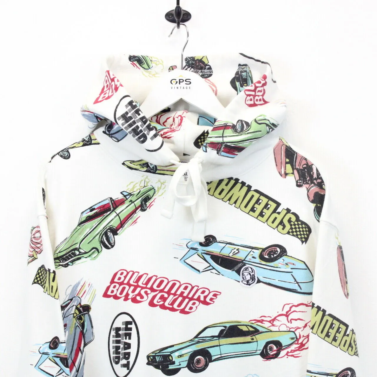 BILLIONAIRE BOYS CLUB Hoodie White | XL