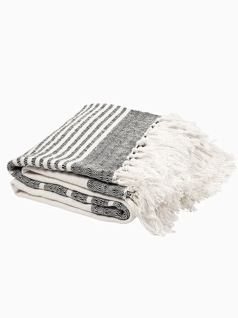 Black and White Throw Blanket