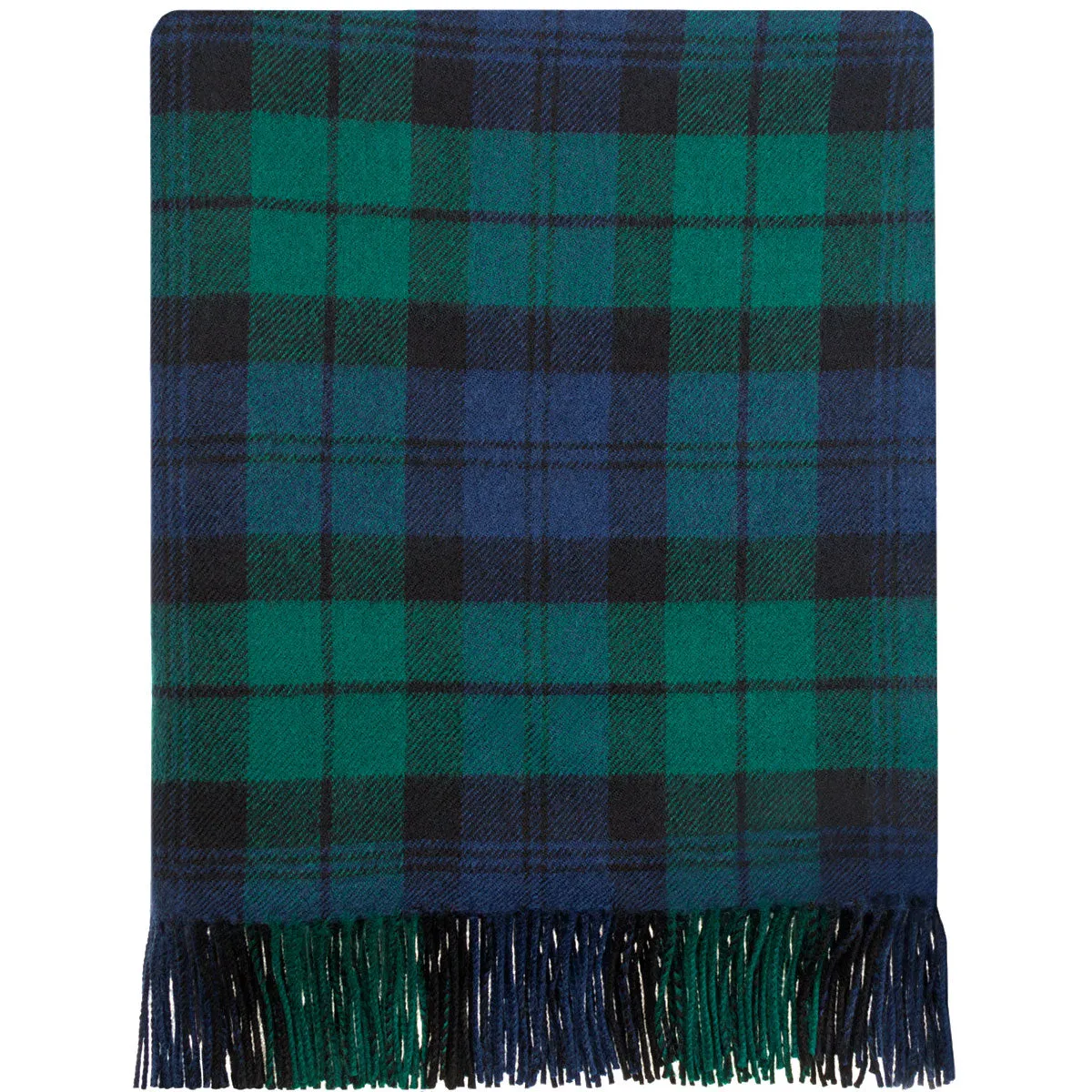 Black Watch  tartan lambswool Blanket