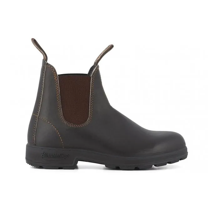 Blundstone 500 Leather Boot in Stout Brown