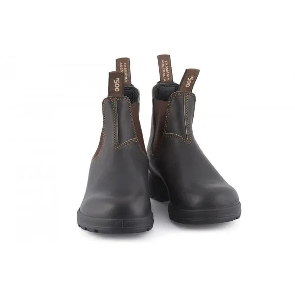 Blundstone 500 Leather Boot in Stout Brown