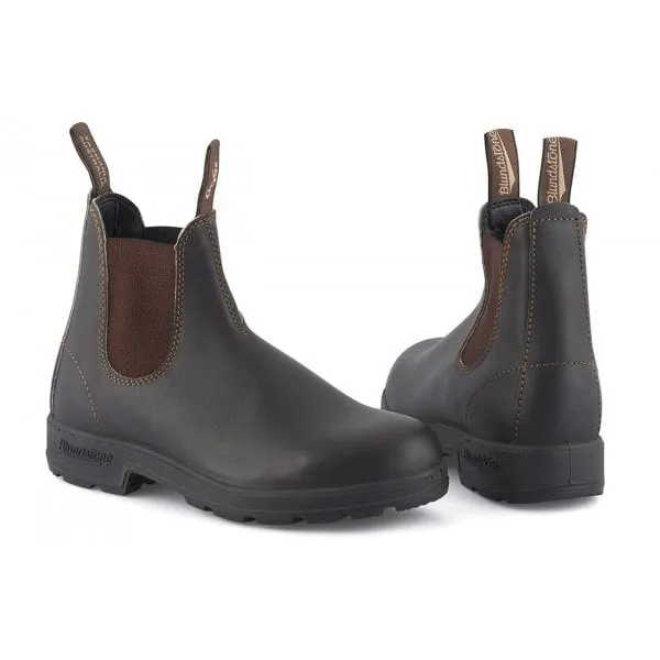 Blundstone 500 Leather Boot in Stout Brown