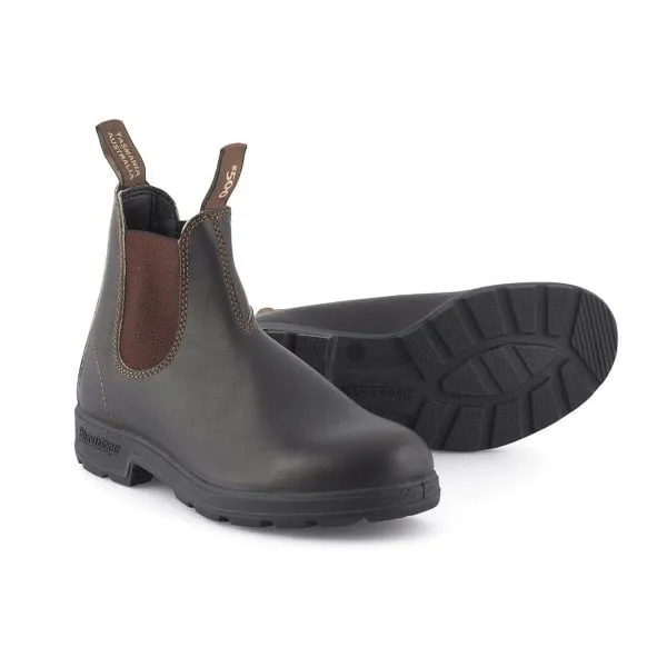 Blundstone 500 Leather Boot in Stout Brown