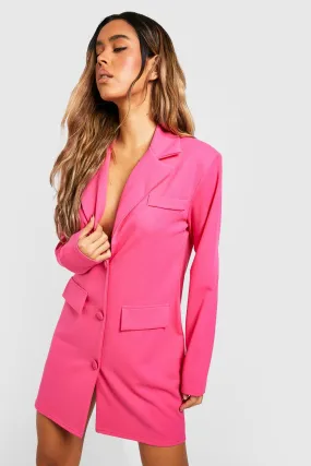 Boxy Oversized Blazer Dress