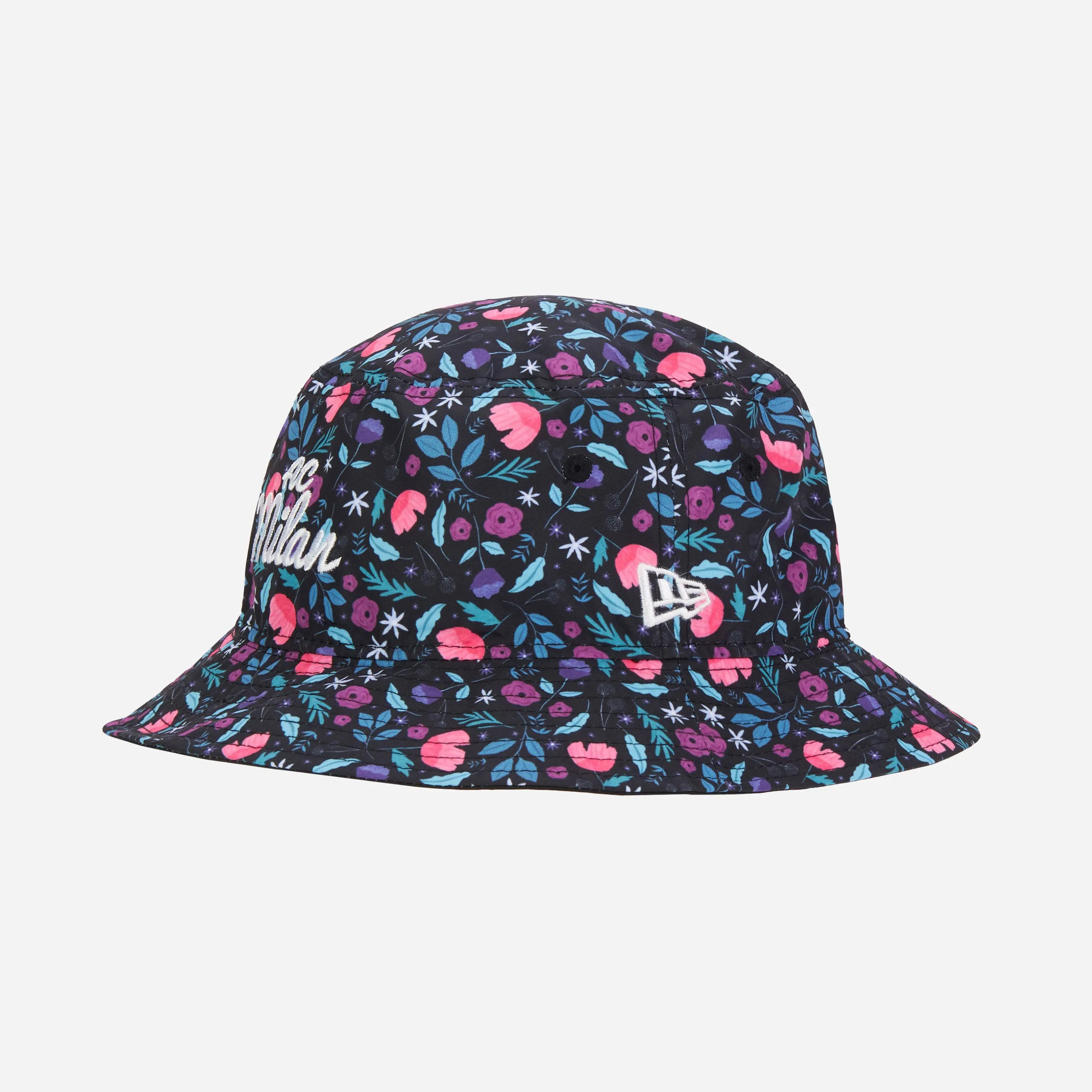 BUCKET HAT NEW ERA X AC MILAN FLOREALE