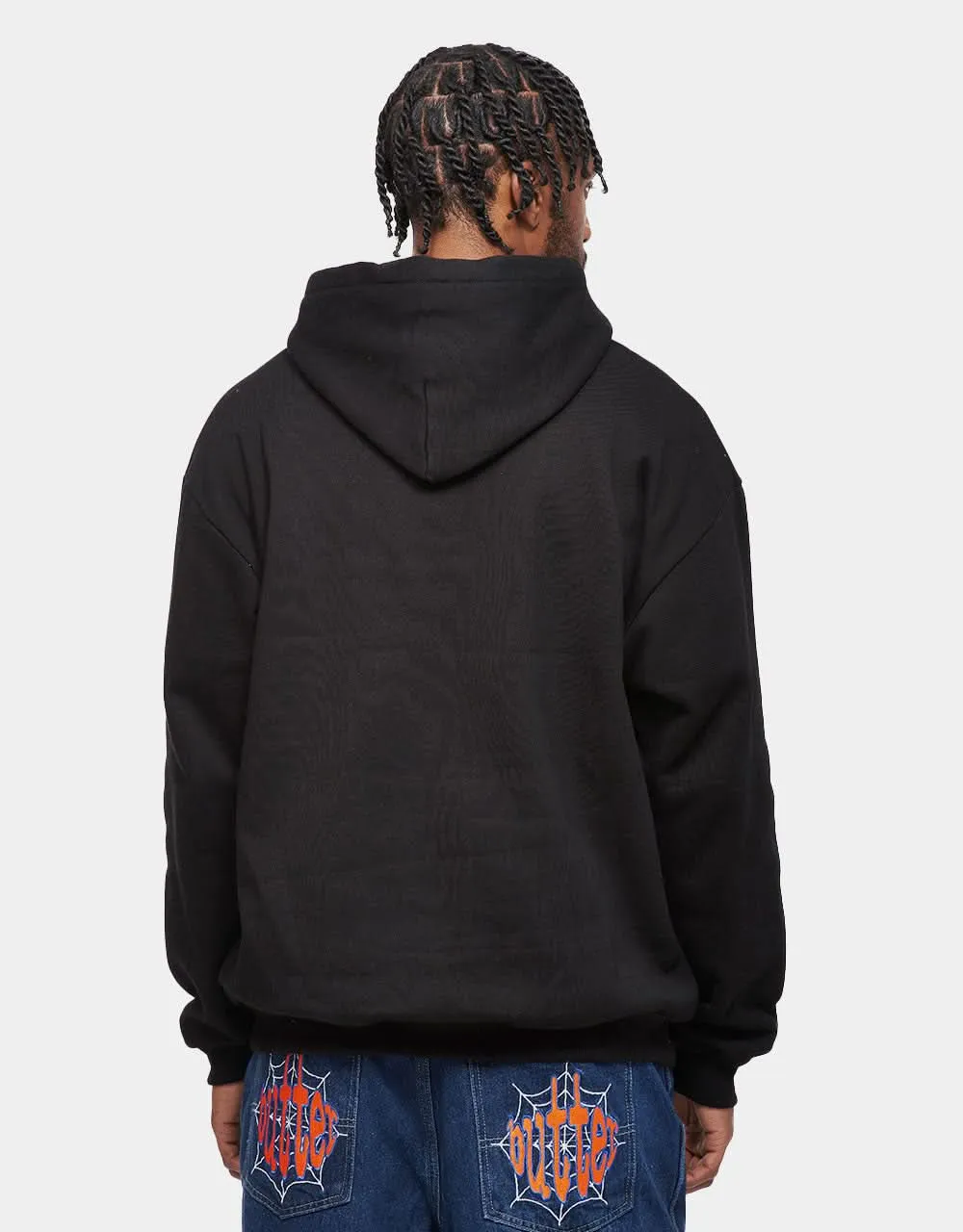 Butter Goods Swirl Pullover Hoodie - Black