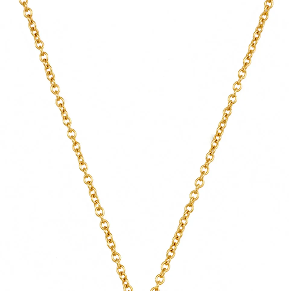 CABLE CHAIN, 1.5MM YELLOW GOLD