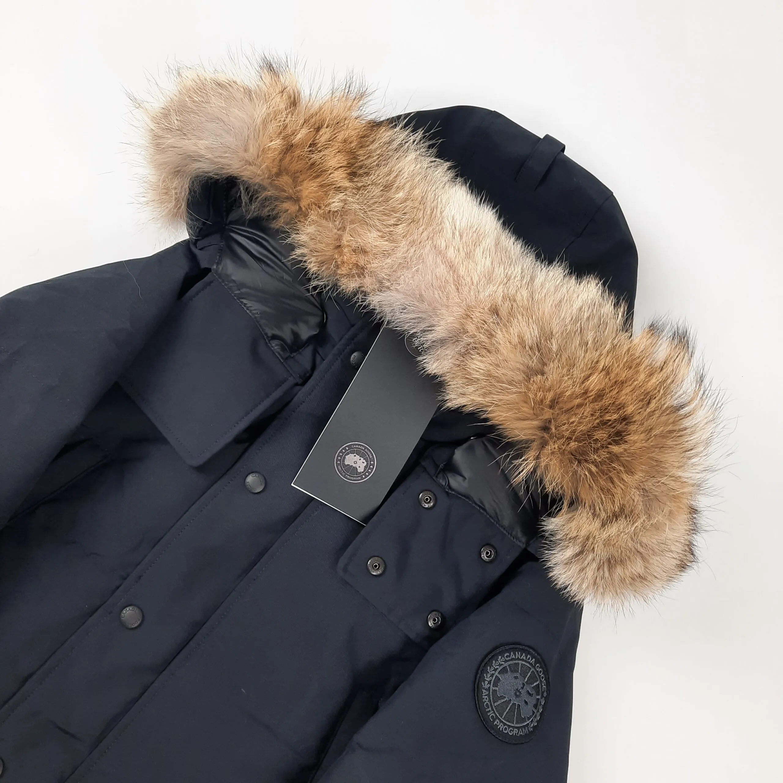 Canada Goose Wyndham Parka Black Label - Authentic Luxury Designer