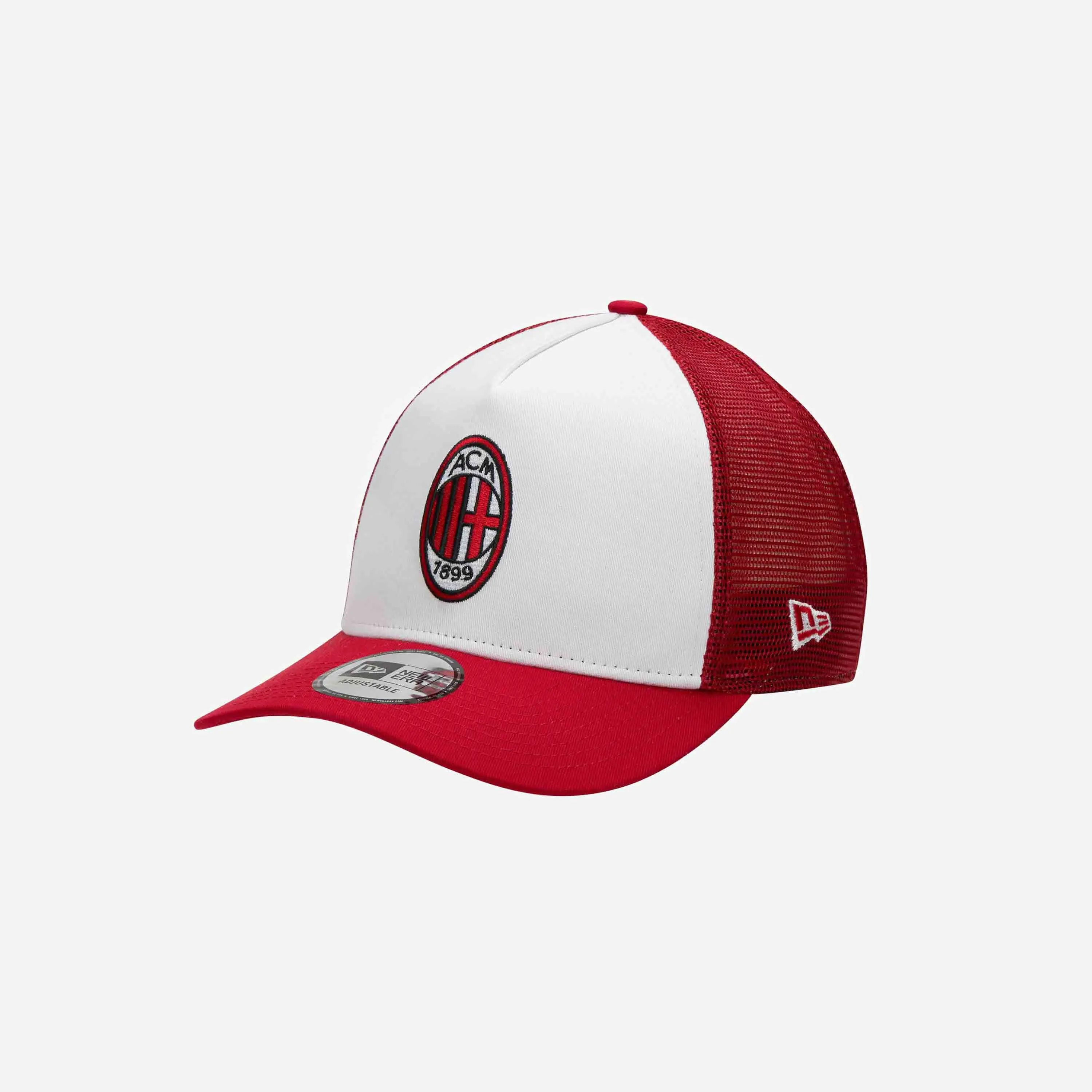 CAPPELLINO TRUCKER NEW ERA X AC MILAN CON LOGO