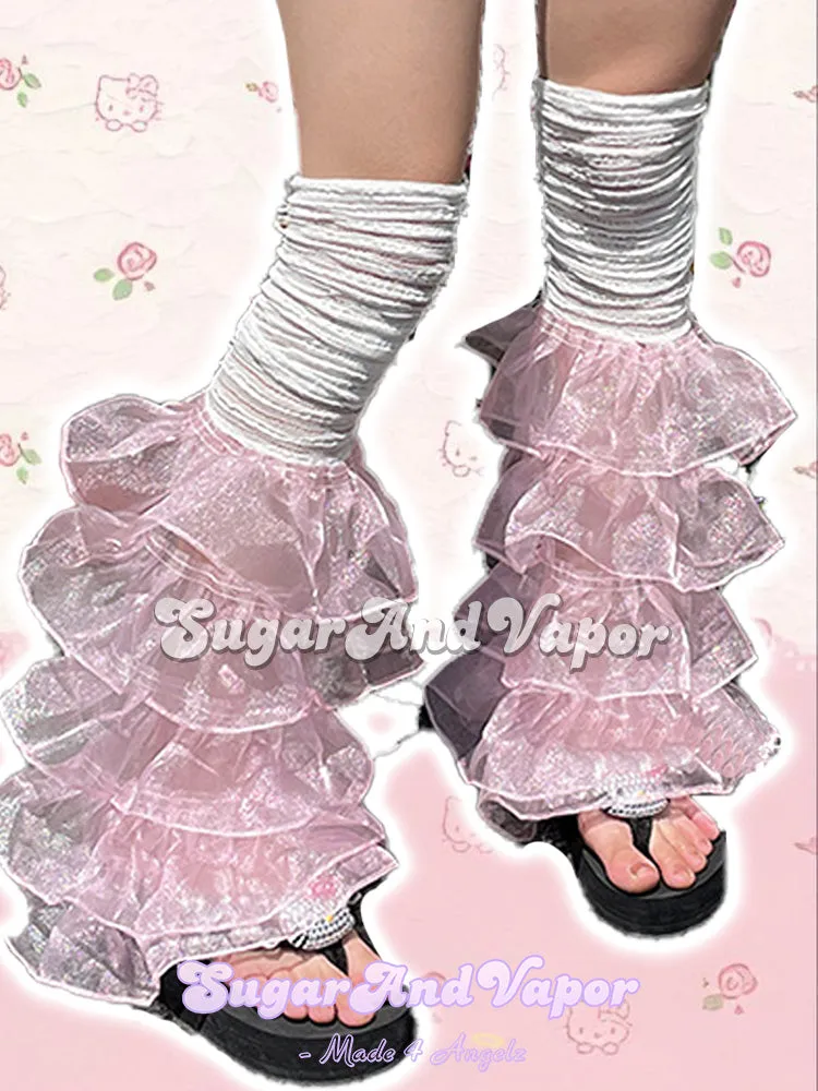 Celia Princess Tulle Flared Leg Warmers