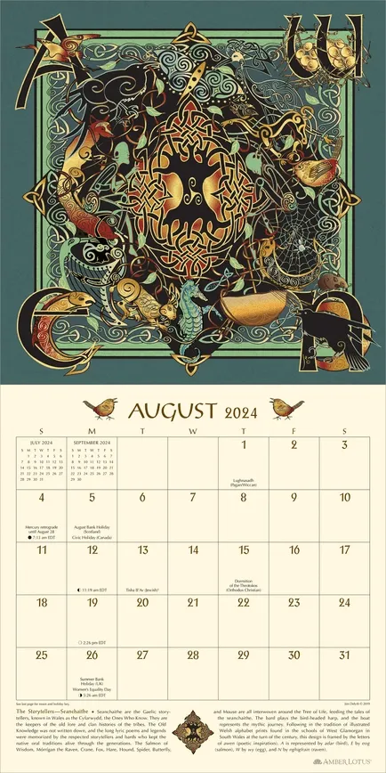 Celtic Mandala Calendar