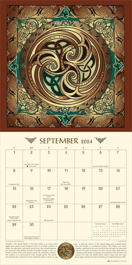 Celtic Mandala Calendar