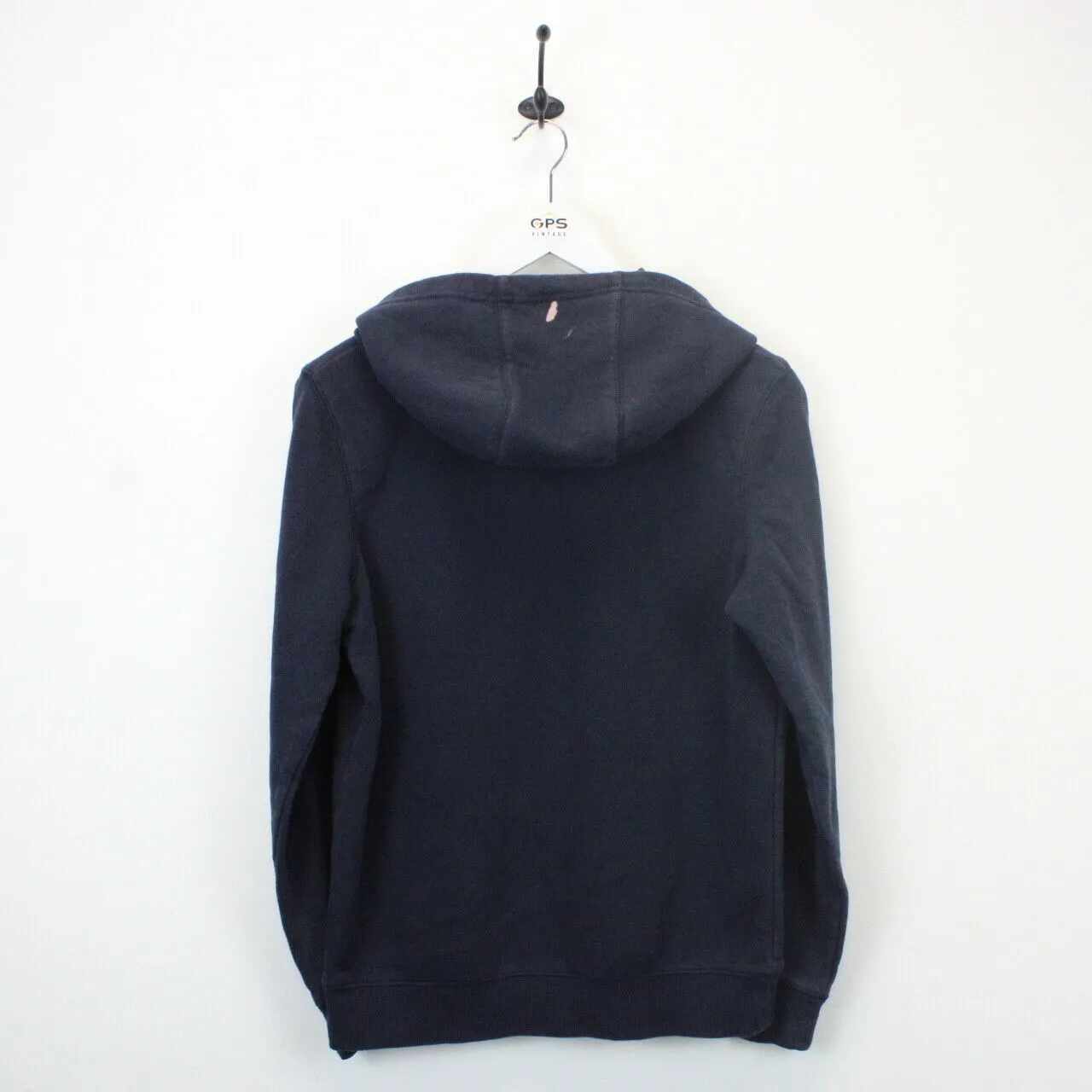 CHAMPION 00s Hoodie Navy Blue | Medium