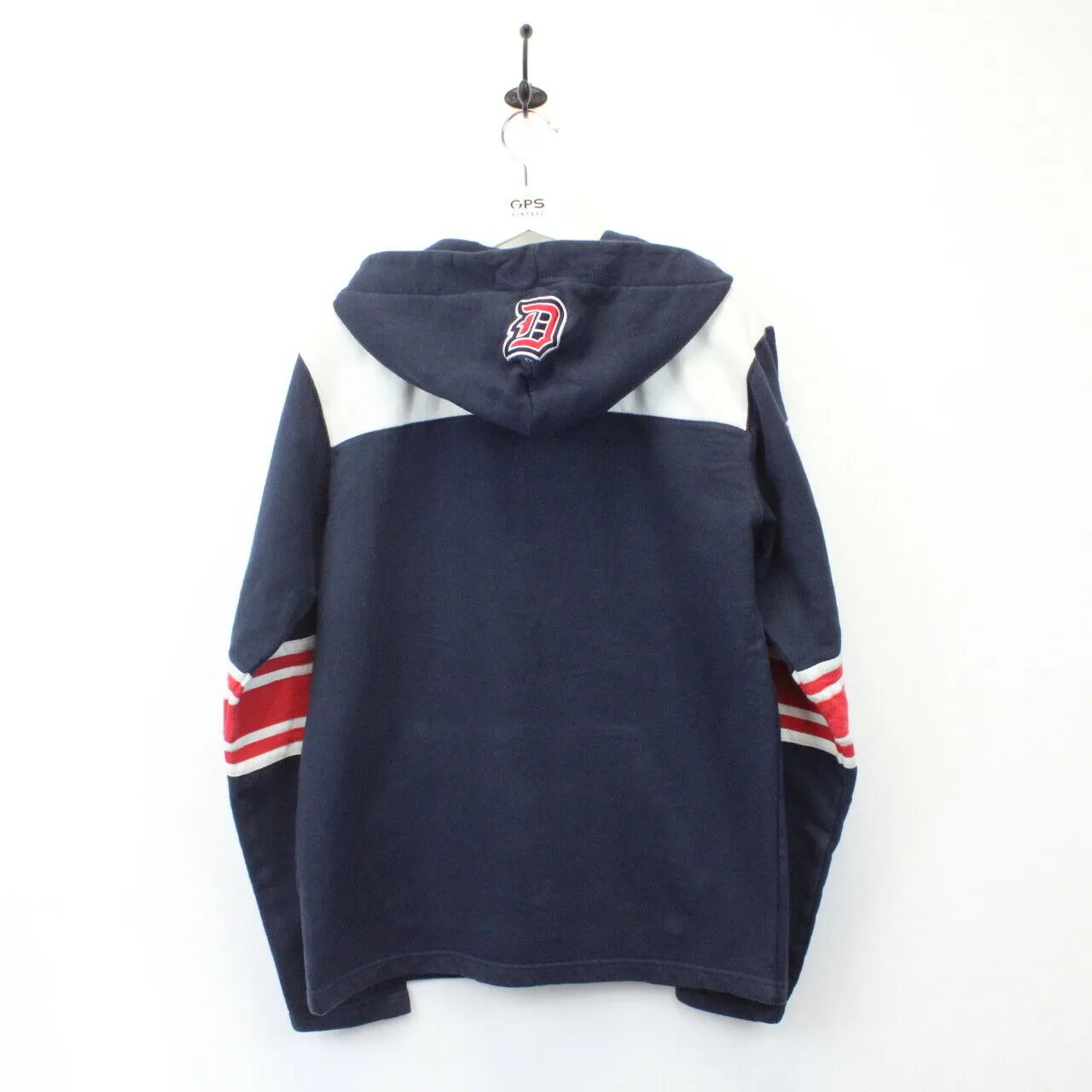 CHAMPION 00s Hoodie Navy Blue | Small