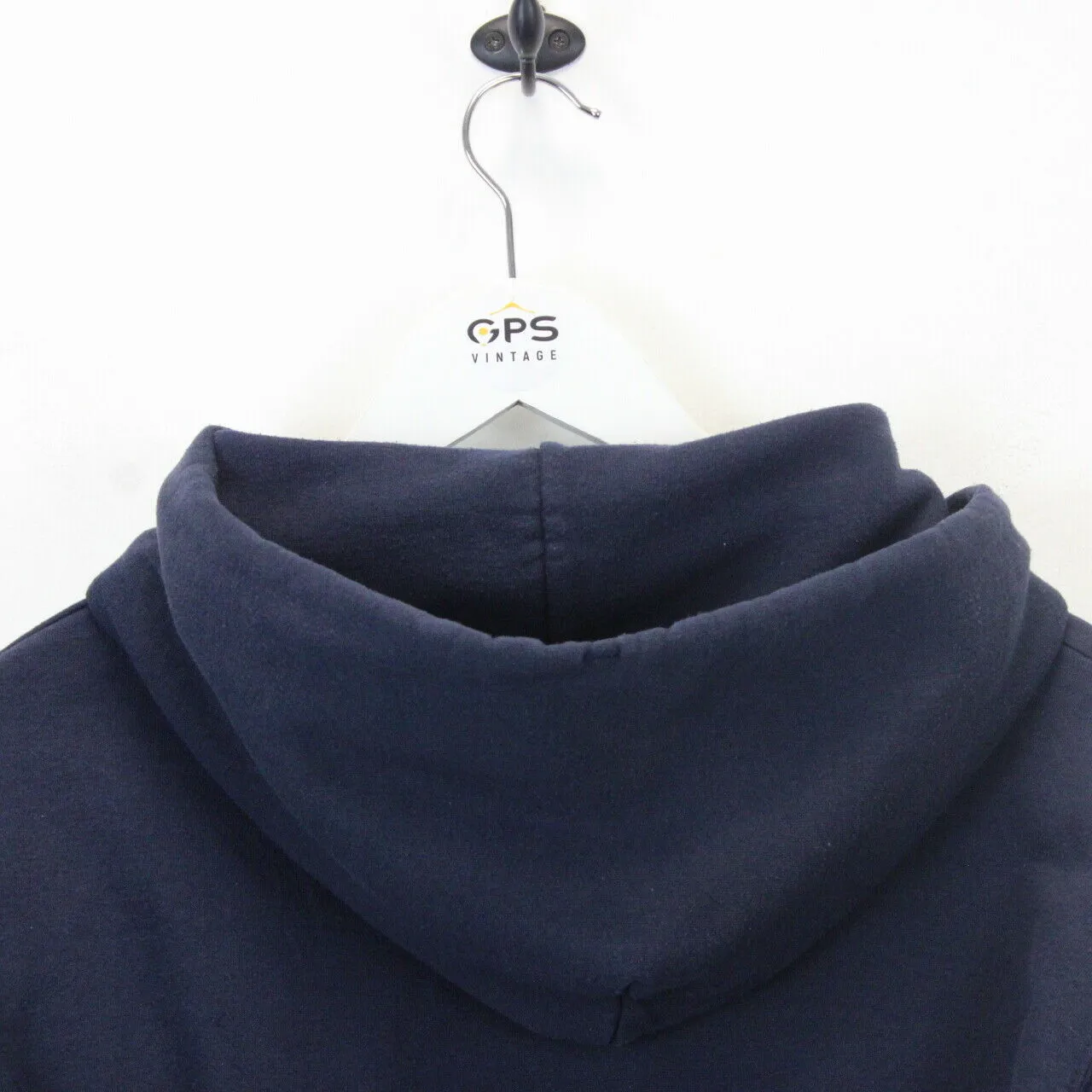 CHAMPION 90s Hoodie Navy Blue | Small