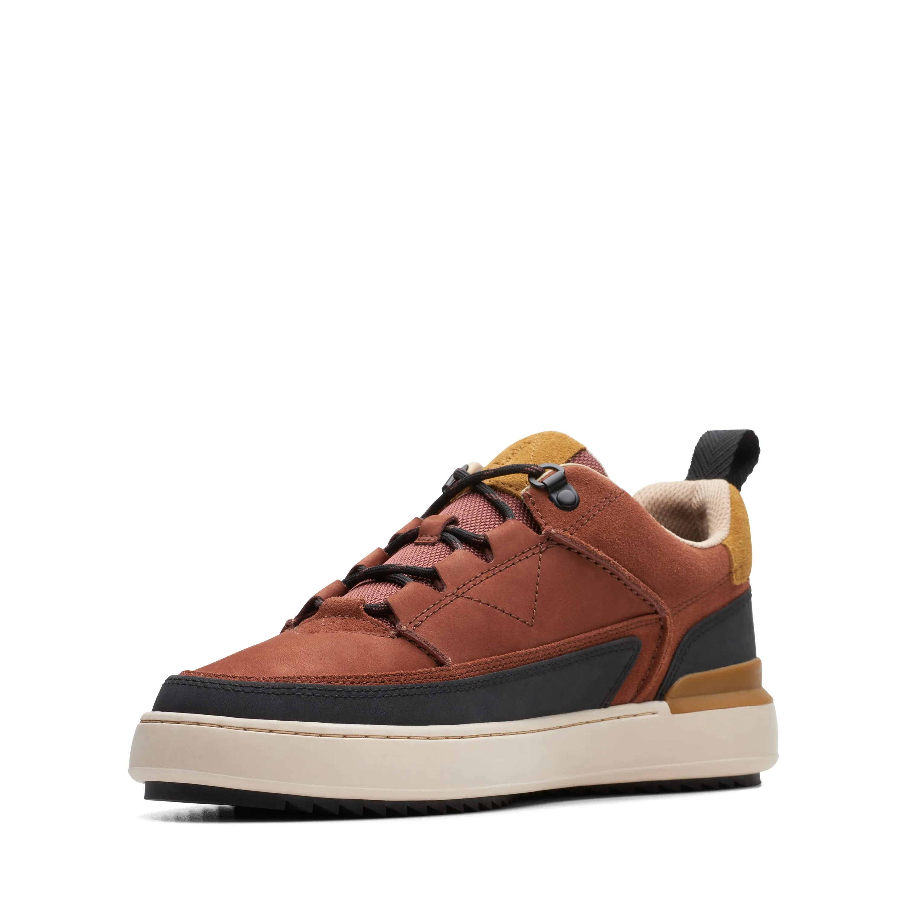 CLARKS | ZAPATOS DERBY HOMBRE | COURTLITE GO BRITISH TAN NUBUCK | MARRN