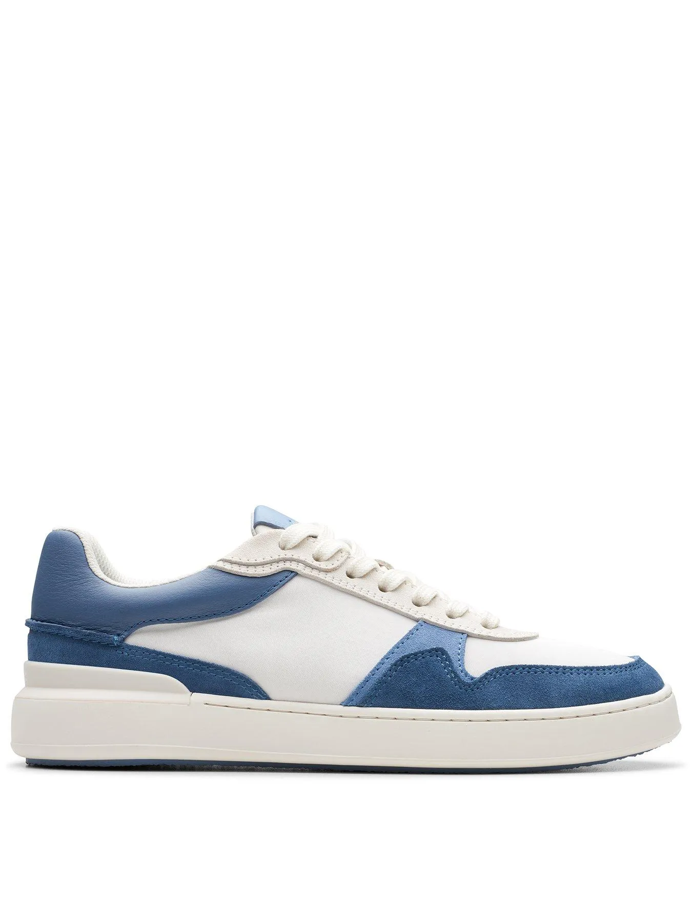 Clarks Courtlite Race Trainers - Blue