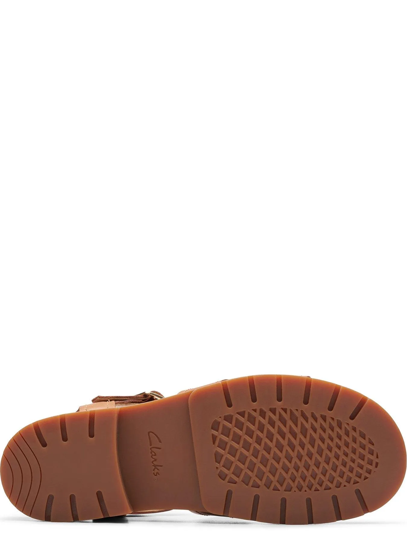 Clarks Orinoco Cove Leather Gladiator Sandals - Tan