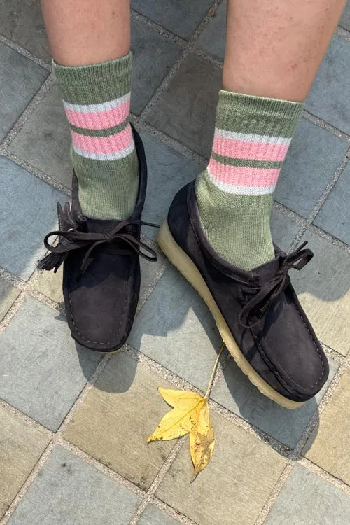 Clarks Wallabee in Brown Slate