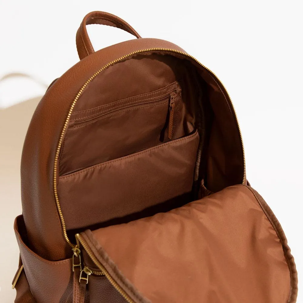 Cognac Classic City Backpack II