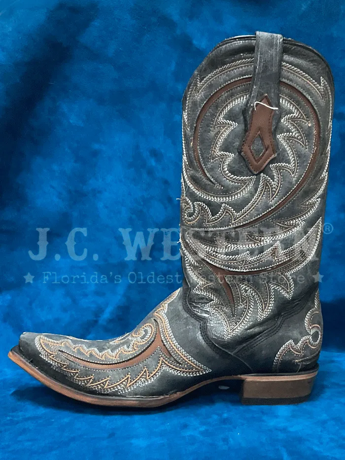 Corral C4076 Mens Inlay Embroidery Triad Western Boots Grey