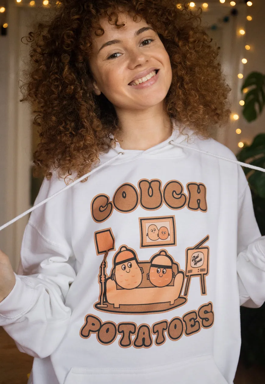 Couch Potatoes Women's Slogan Hoodie