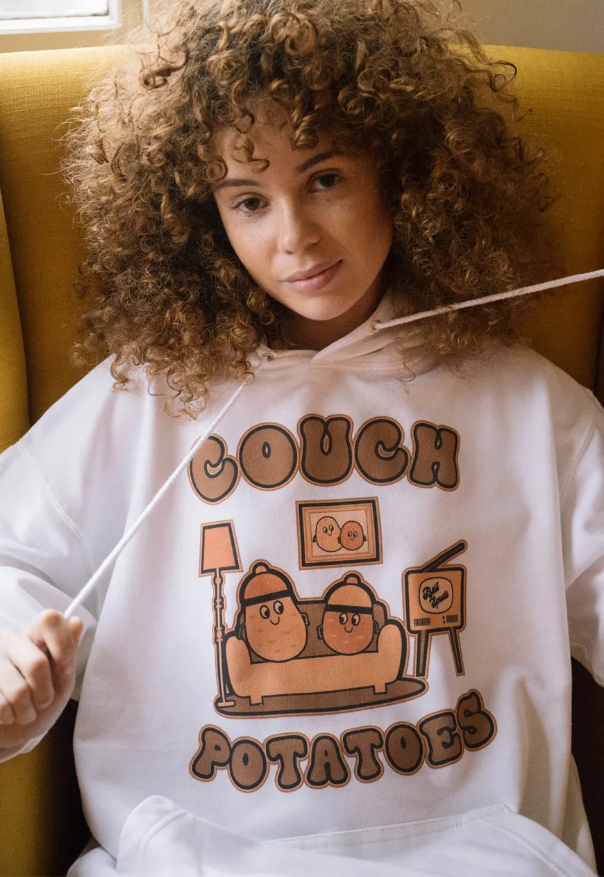 Couch Potatoes Women's Slogan Hoodie