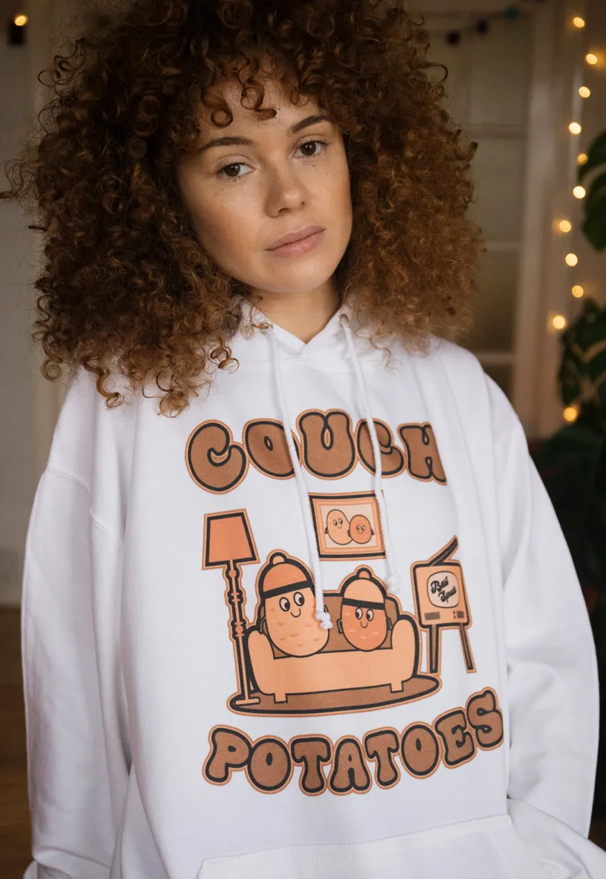 Couch Potatoes Women's Slogan Hoodie