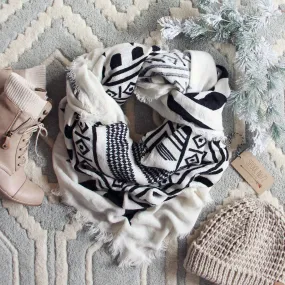 Desert Snow Cozy Scarf