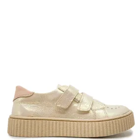 Emel Iridescent Heart Velcro Sneaker