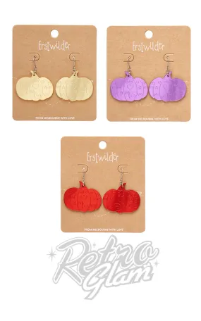 Erstwilder Spellbound Pumpkin Earrings