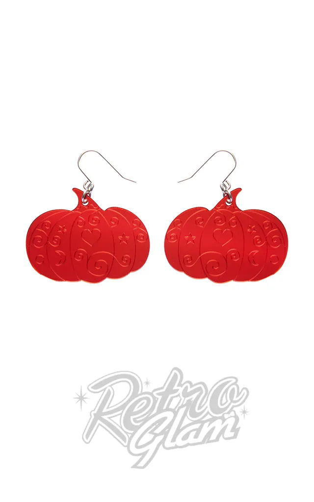 Erstwilder Spellbound Pumpkin Earrings