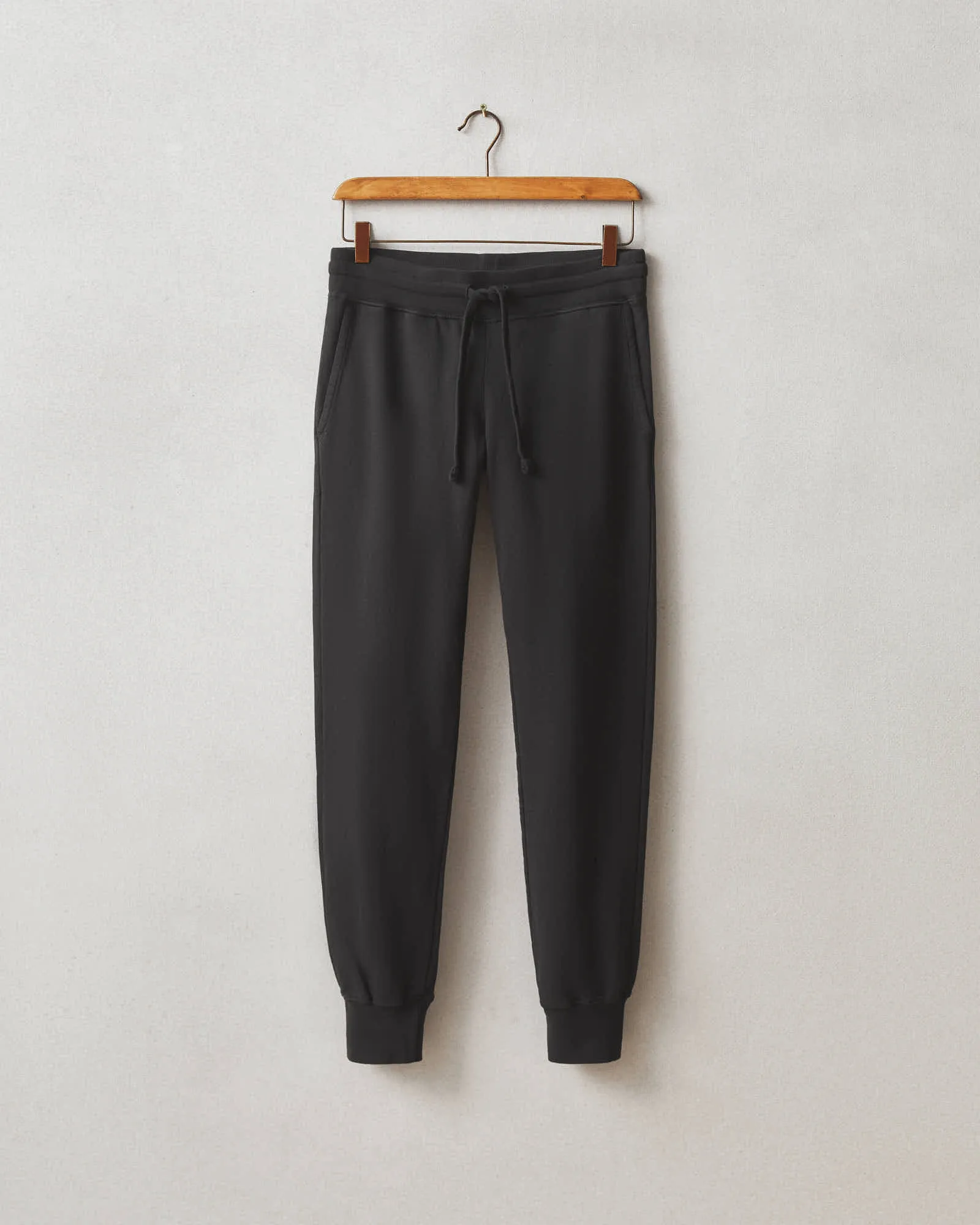 French Terry Jogger - Black