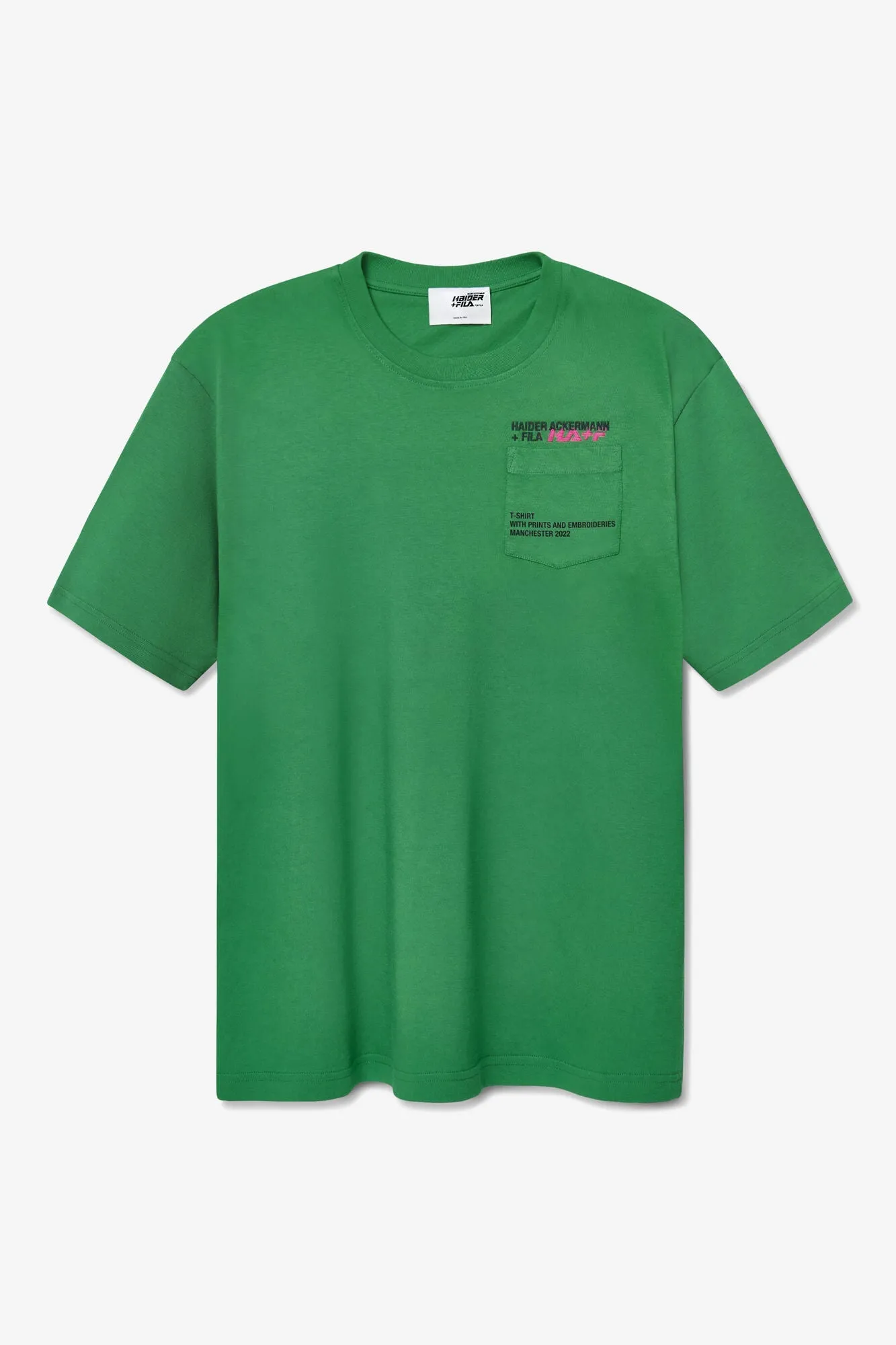 Haider Ackermann x Fila T Shirt vert Donato