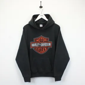 HARLEY DAVIDSON 90s Hoodie Black | Large