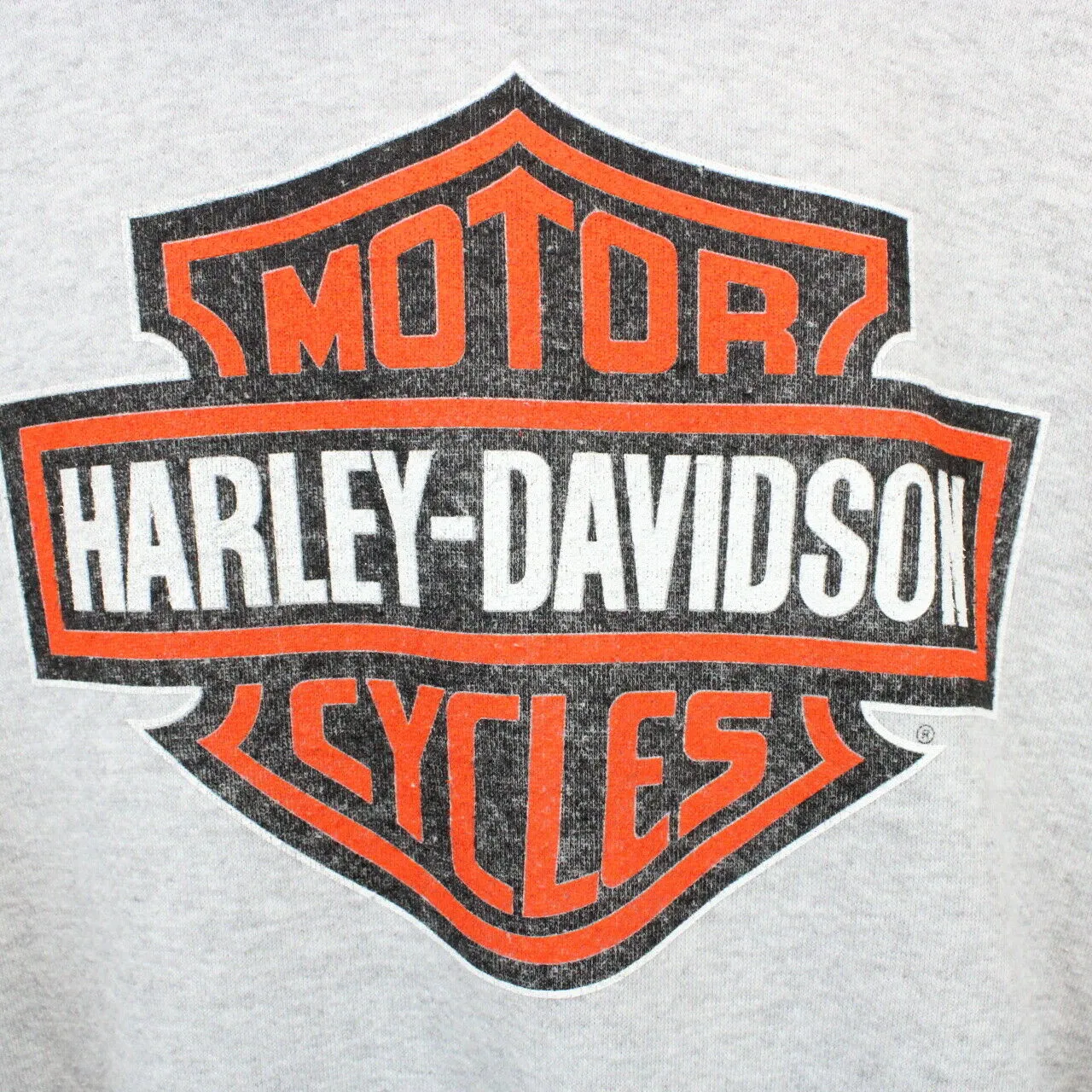 HARLEY DAVIDSON 90s Hoodie Grey | Medium